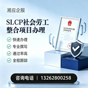 阳江SLCP社会劳工整合项目申报服务