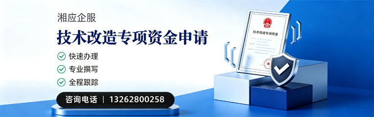 阳江技术改造专项资金申报服务