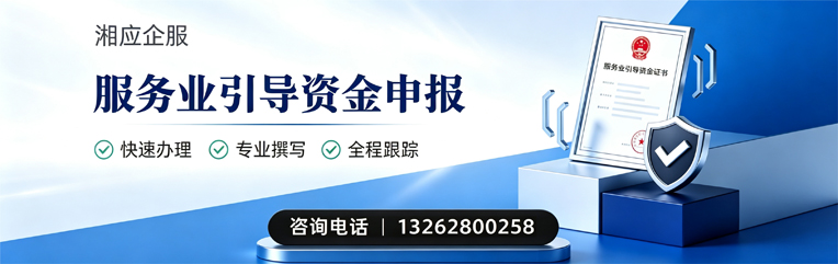 阳江服务业引导资金申报服务