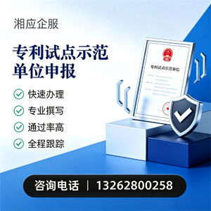 阳江专利试点示范单位申报服务