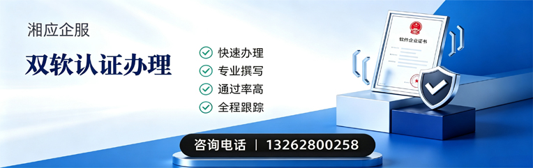 阳江双软认证申报服务