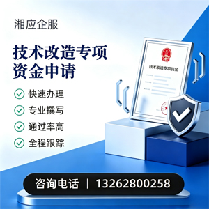 阳江技术改造专项资金申报服务